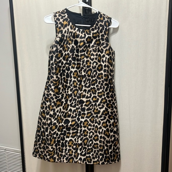 J. Crew Dresses & Skirts - J Crew Size 2 Cheetah Dress